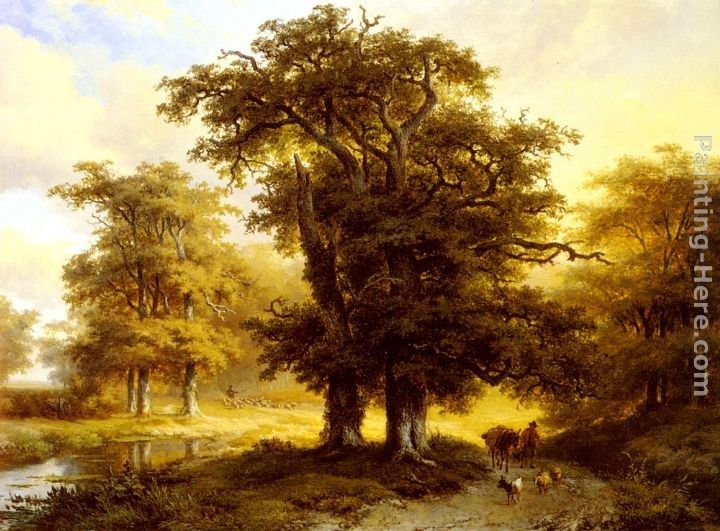 Eugene Verboeckhoven The Country Road